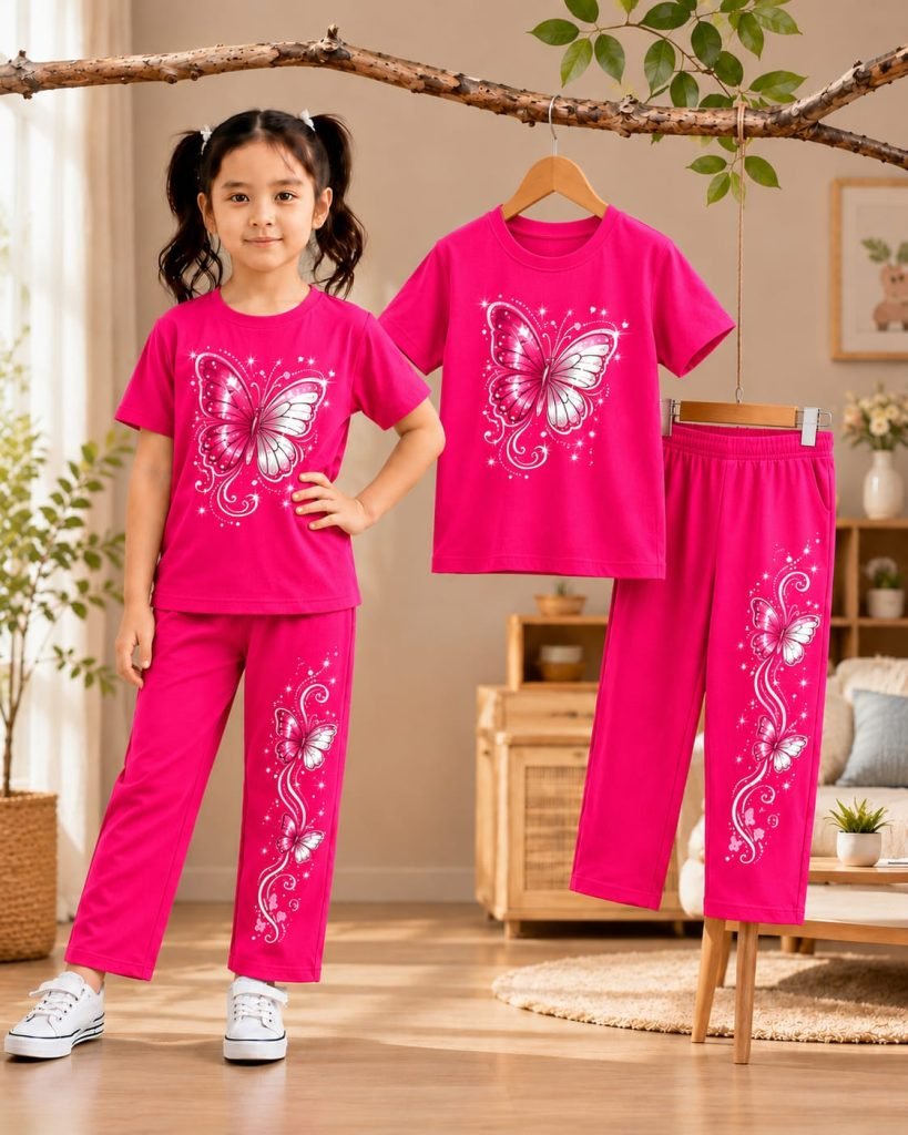 Short Sleeve & Long Pant Set